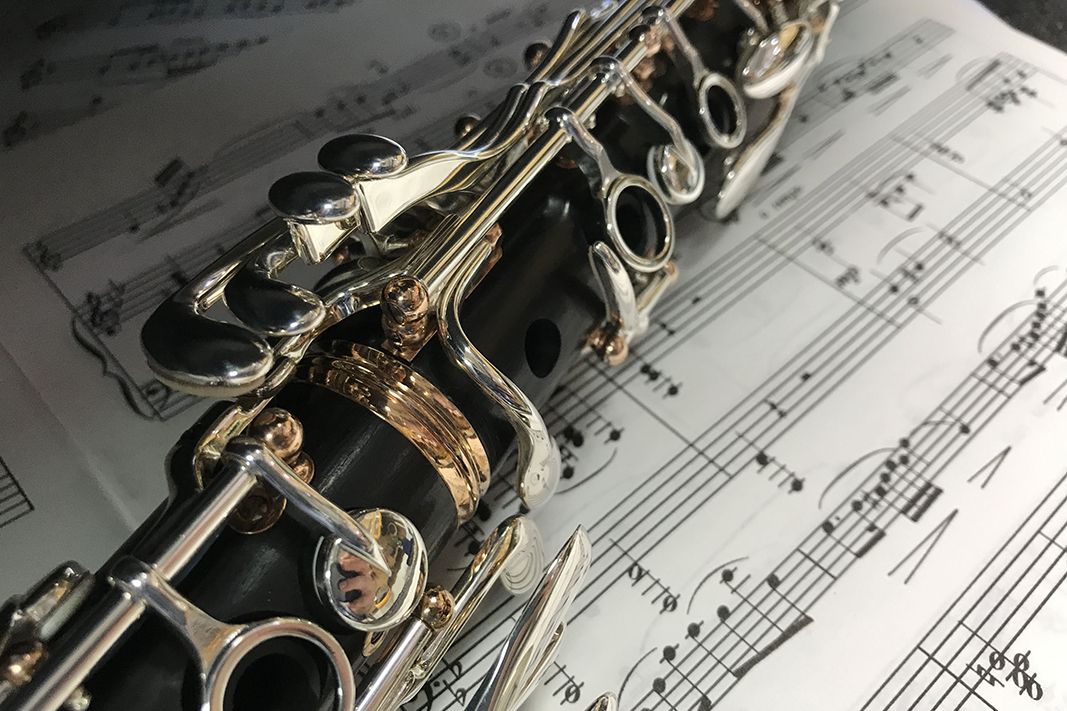 Clarinet and music