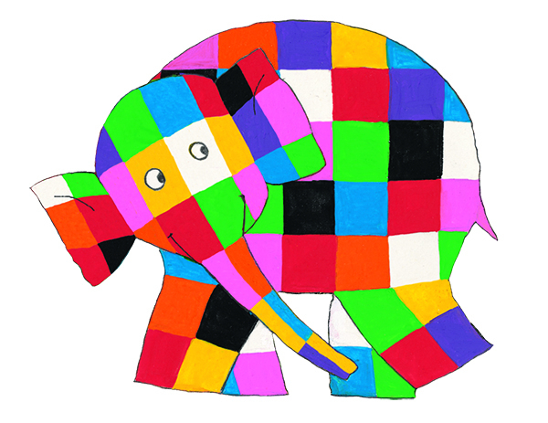 Elmer the Patchwork Elephant by David McKee