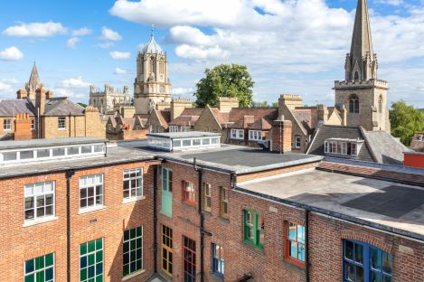 The view from the top of The Story Museum