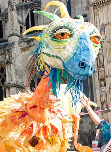 Gaint monster puppet