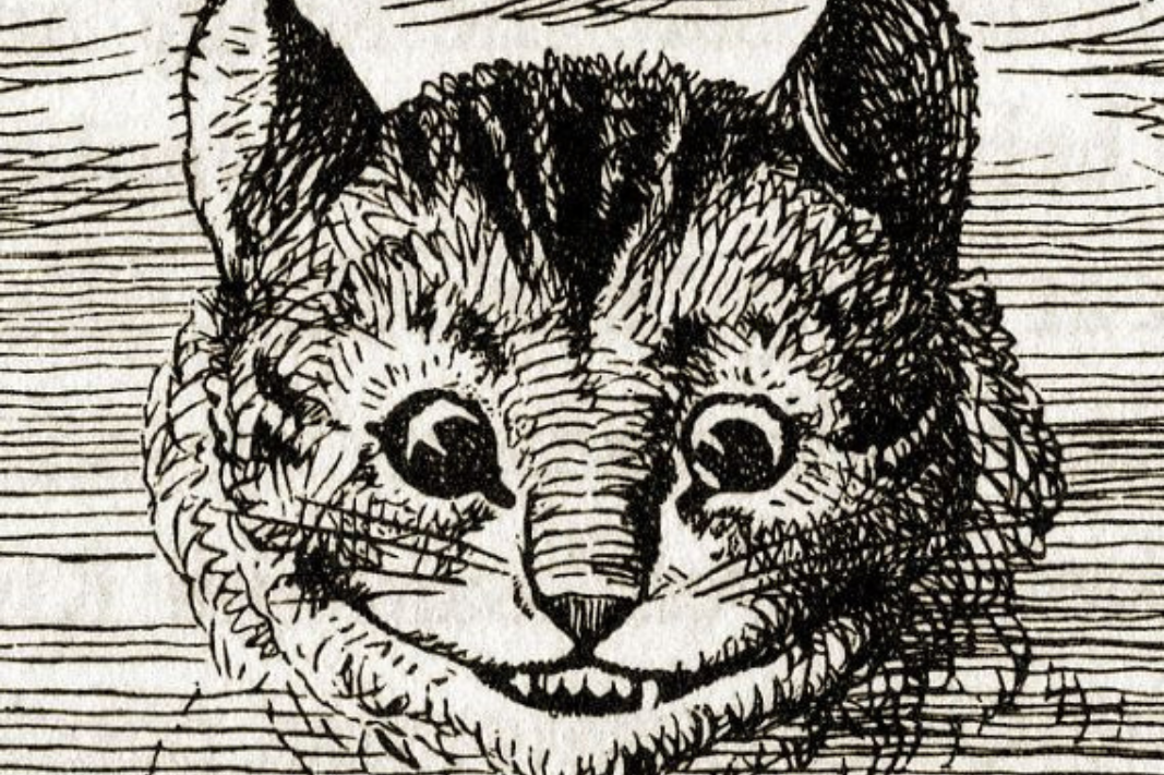 An illustration of the Cheshire Cat