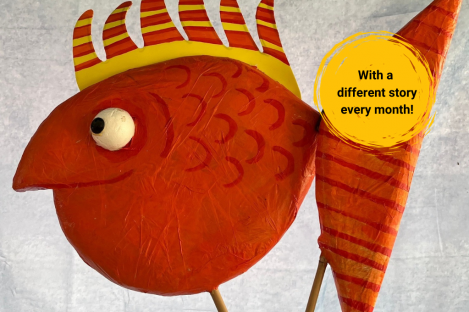 Fish puppet